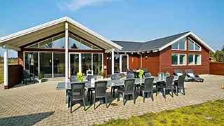 Terrasse von Skagerrak Hus