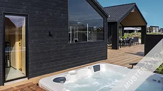 Außenwhirlpool  Hyldebær Aktivhus