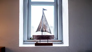 Liebevolle Einrichtung in Knasborghus
