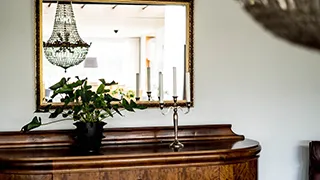 Liebevolle Einrichtung in Knasborghus