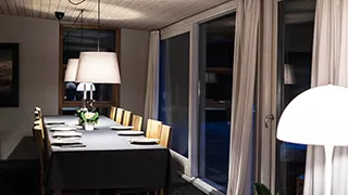 Essbereich in Knasborghus