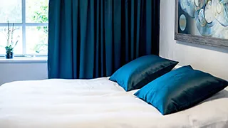 Schlafzimmer in Knasborghus