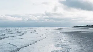 Strand in der Nähe von Knasborghus