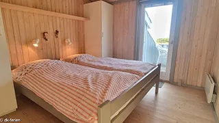 Schlafzimmer in Naturblik Hus