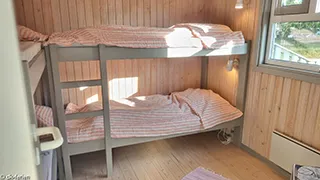 Schlafzimmer in Naturblik Hus