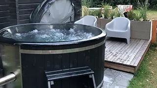 Außenwhirlpool  Sæby Hyggehus