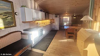 Küche in Elins Saunahus