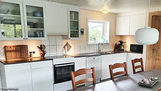 Küche in Jørgens Havblikhus