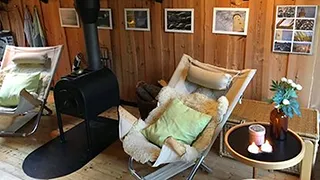 Wohnzimmer von Sommerhus Anholt