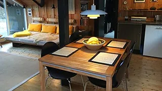Essbereich in Sommerhus Anholt