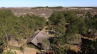 Luftaufnahme von Sommerhus Anholt