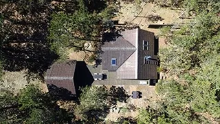 Luftaufnahme von Sommerhus Anholt