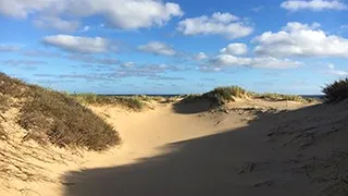 Strand in der Nähe von Sommerhus Anholt