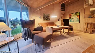 Wohnzimmer von Gjerrild Hyggehus