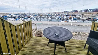 Terrasse von Skipperhus Bønnerup