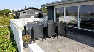 Terrasse von Hus Gåsehage