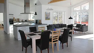 Essbereich in Sommerhus Samsø