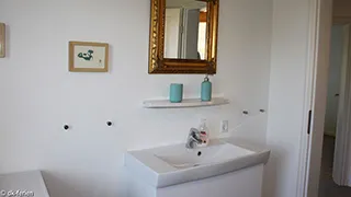 Badezimmer in Sommerhus Samsø