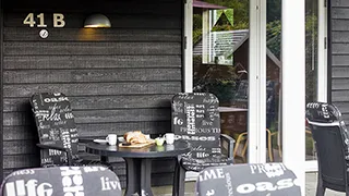 Terrasse von Ebeltoft Aktivitätshaus