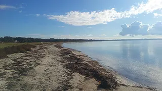 Strand in der Nähe von Ebeltoft Aktivitätshaus