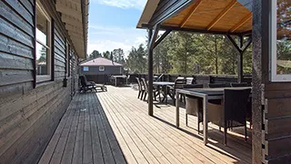 Terrasse von Skovvangen Aktivhus