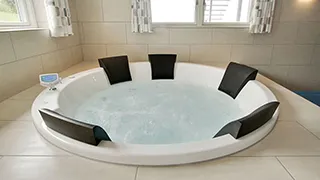 Whirlpool in Egsmark Poolhus