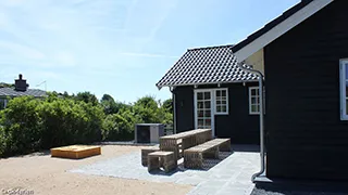 Terrasse von Egsmark Poolhus