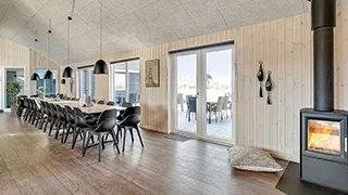 Essbereich in Grenå Gruppehus