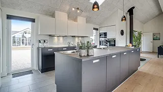 Küche in Grenå Aktivhus