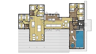 Grundriss von Grenå Aktivhus