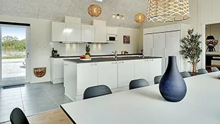 Essbereich in Grenå Poolhus