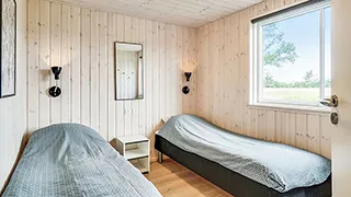 Schlafzimmer in Sletten Aktivhus