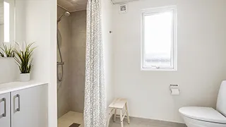 Badezimmer in Samsø Poolhus