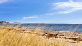 Strand in der Nähe von Samsø Poolhus