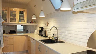 Küche in Poolhus Trier