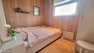 Schlafzimmer in Pilebakken Hyggehus