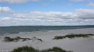 Strand in der Nähe von Ebeltoft Hyggehus