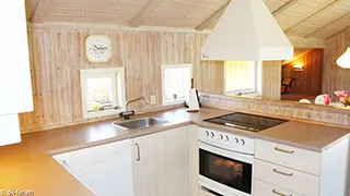 Küche in Pøt Strandby Hus