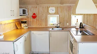 Küche in Pøt Strandby Hus