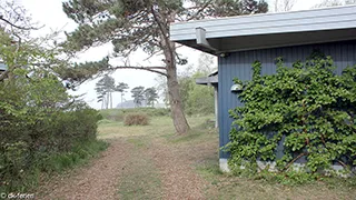 Parkplatz bei Sommerhus Mols