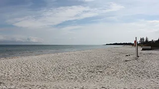 Strand in der Nähe von Odder Spahus