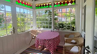 Wintergarten von Wellness-Oase