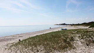 Strand in der Nähe von Hus Tove