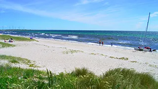 Strand in der Nähe von Hus Helge