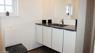 Badezimmer in Adams Hus