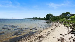 Strand in der Nähe von Stråtag Udsigtshus