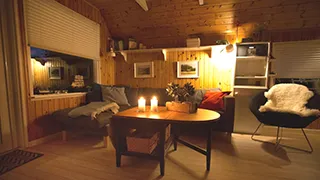 Wohnzimmer von Hyggehus Brunsnæs