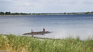 Strand in der Nähe von Sjølund Gruppehus