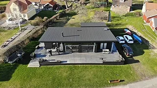 Luftaufnahme von Vilstrup Strandhus