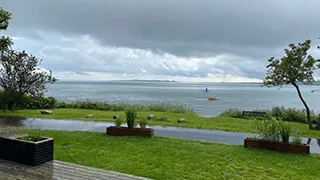 Meerblick von Vilstrup Strandhus